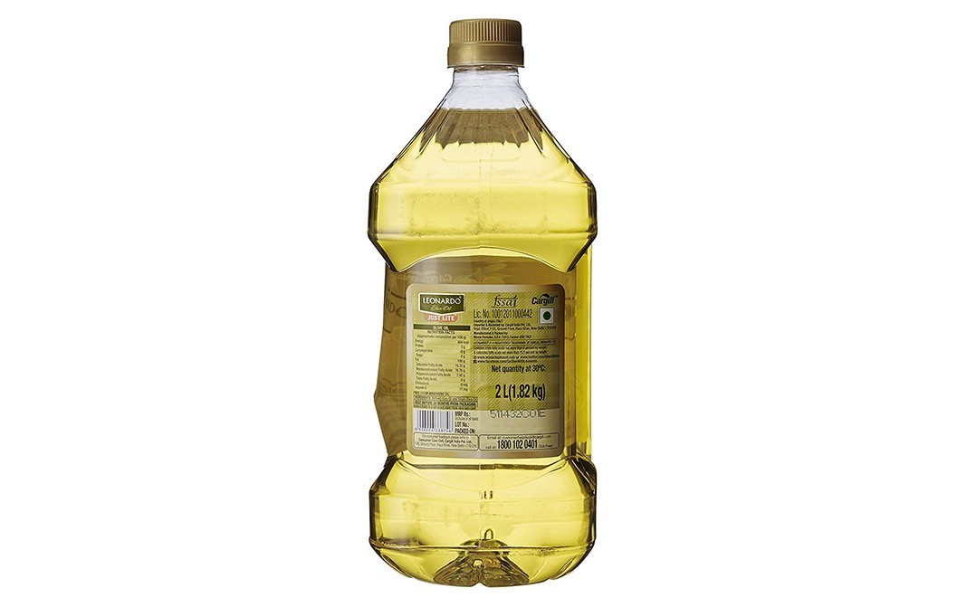 Leonardo Just Lite Olive Oil, Extra Light    Bottle  2 litre